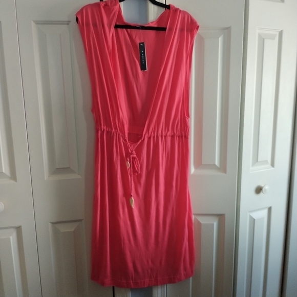 Zingara Nectarine Kurta Stephy Beach Coverup XL - Picture 1 of 14